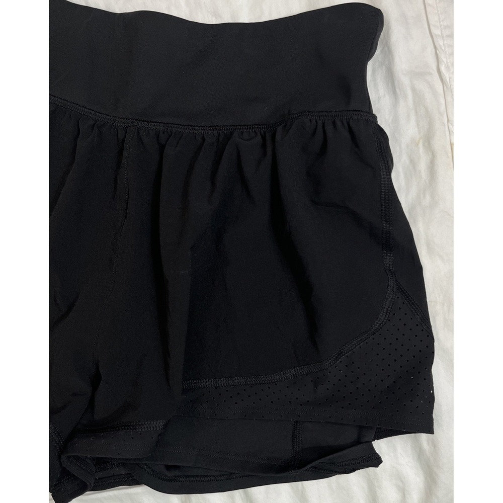 Spanx Get Moving Shorts Womens Small Black Built in Bike Shorts Gym Athleisure - Picture 3 of 7